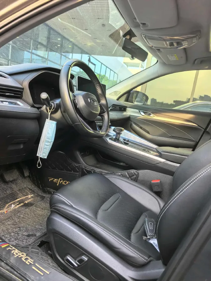 2021 Geely Preface 2.0T 190HP L4 7DCT,autocango,china used car exporter,china ev exporter,chinese used car exporter,chinese used ev exporter