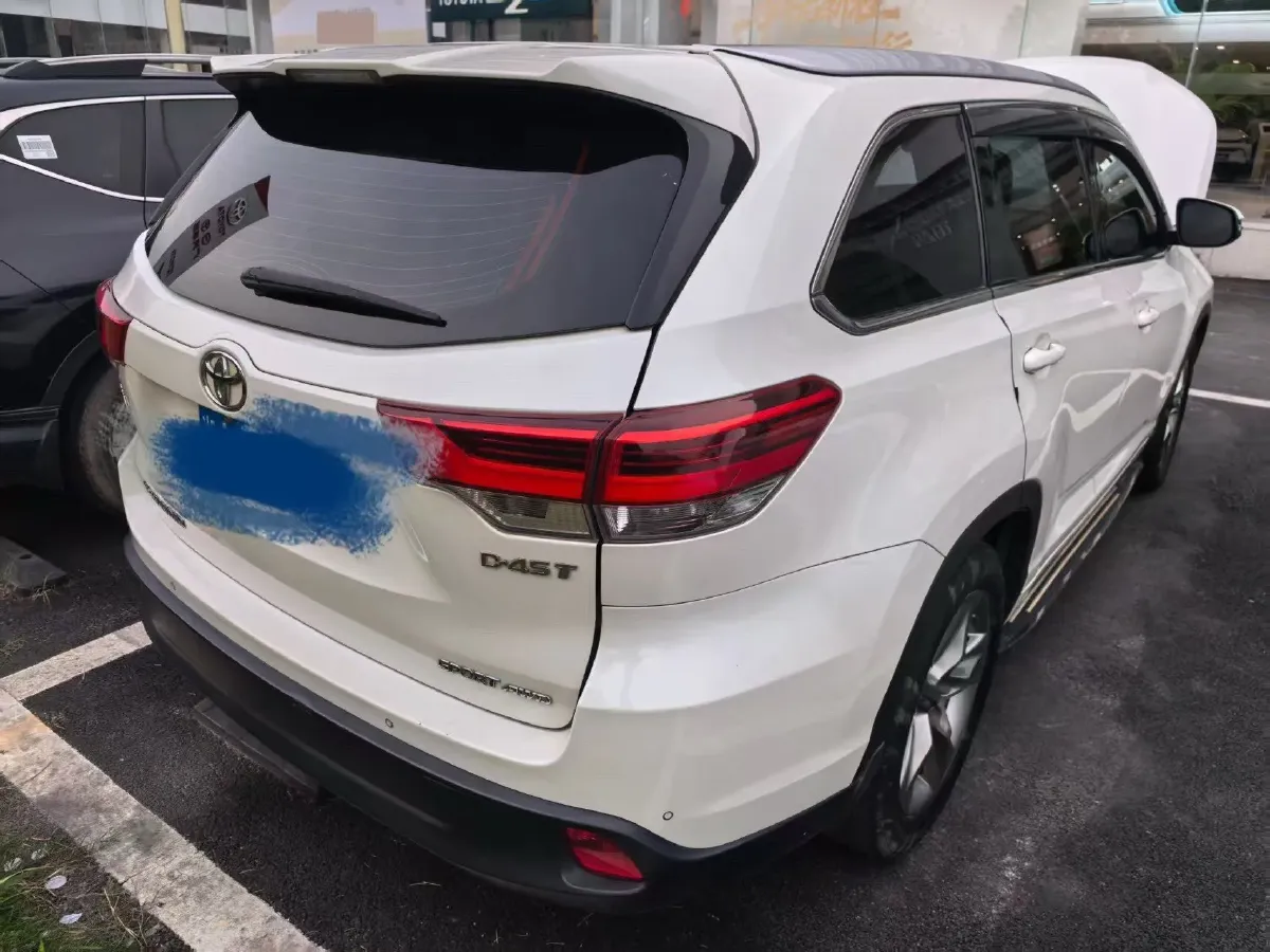 2018 Toyota Highlander 2.0T 220HP L4 6AT,autocango,china used car exporter,china ev exporter,chinese used car exporter,chinese used ev exporter