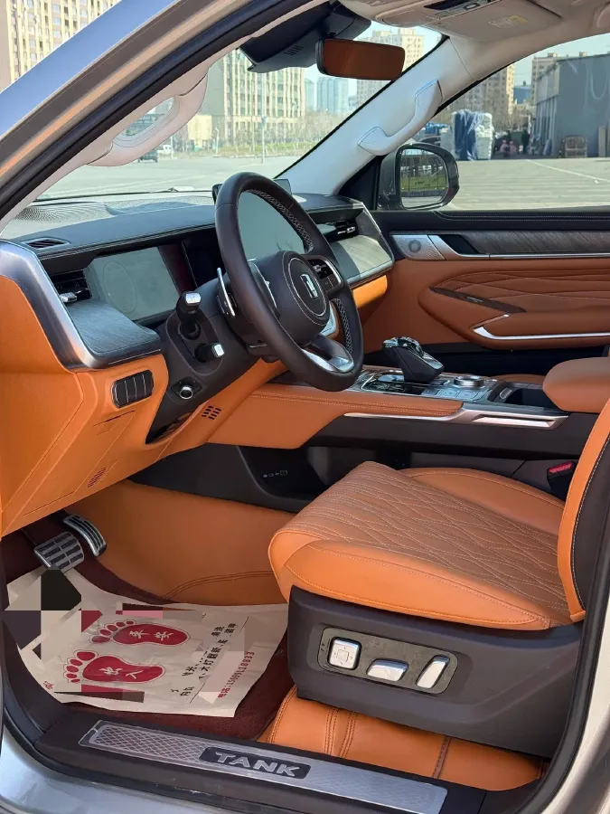 2024 Tank 500 2.0T 252HP L4 9AT PHEV 37.1/36.7KWH,autocango,china used car exporter,china ev exporter,chinese used car exporter,chinese used ev exporter