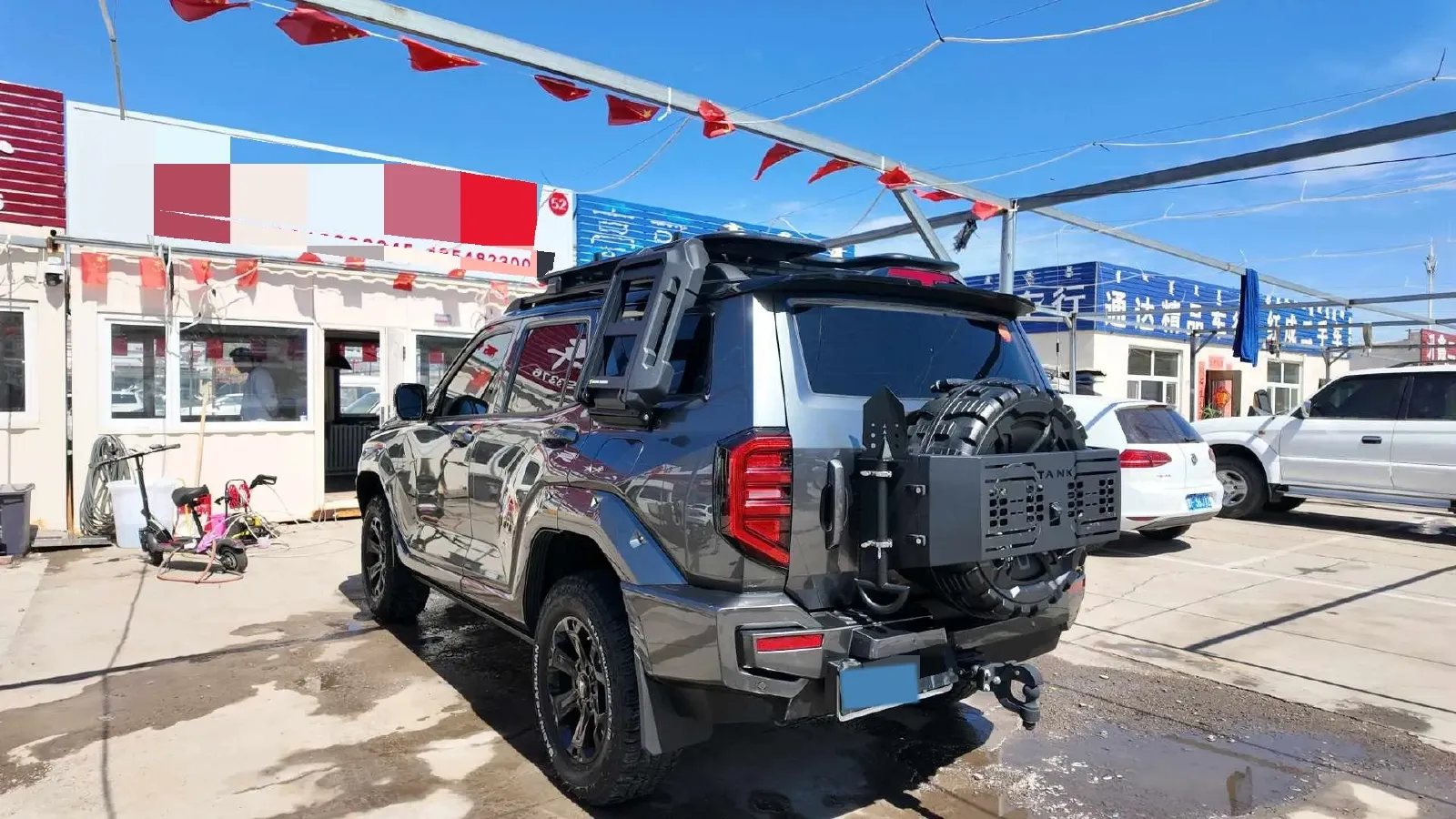 2023 Tank 400 2.0T 252HP L4 9AT PHEV 37.1KWH,autocango,china used car exporter,china ev exporter,chinese used car exporter,chinese used ev exporter