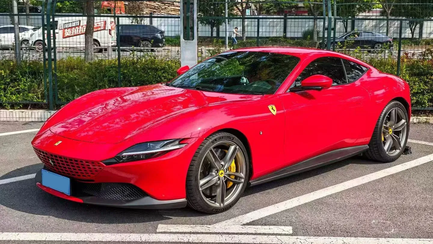 2020 Ferrari Roma 3.9T 620HP V8 8DCT,autocango,china used car exporter,china ev exporter,chinese used car exporter,chinese used ev exporter