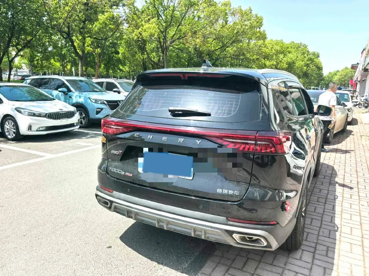 2025 Chery Tiggo 8 PRO 1.6T 197HP L4 7DCT,autocango,china used car exporter,china ev exporter,chinese used car exporter,chinese used ev exporter