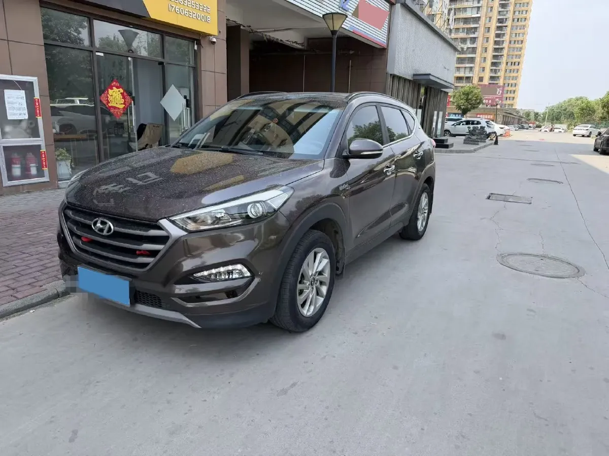 2018 Hyundai Tucson 1.6T 177HP L4 7DCT,autocango,china used car exporter,china ev exporter,chinese used car exporter,chinese used ev exporter