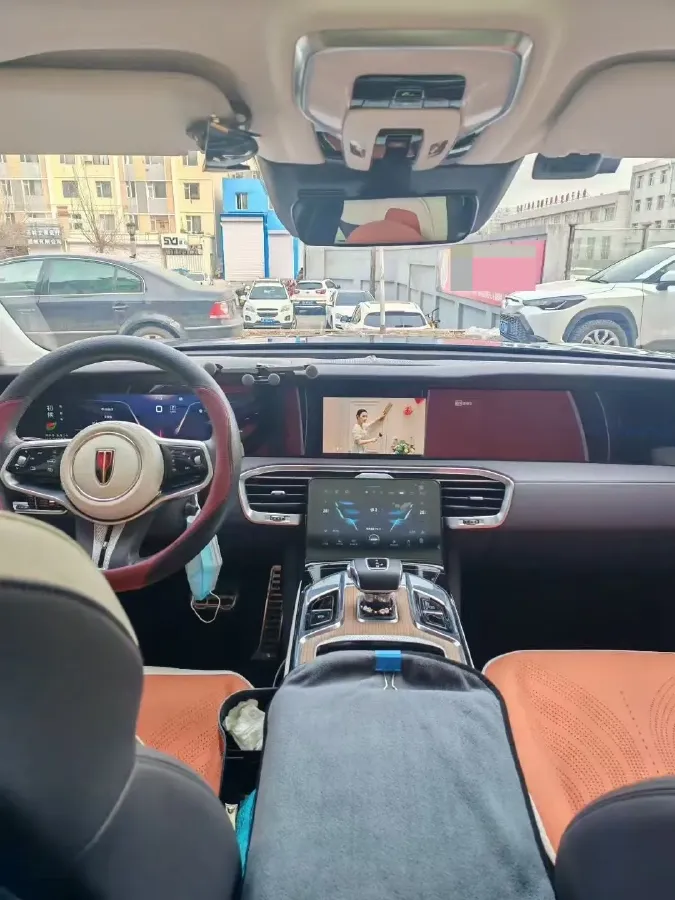 2021 HongQi E-HS9 BEV 84KWH,autocango,china used car exporter,china ev exporter,chinese used car exporter,chinese used ev exporter