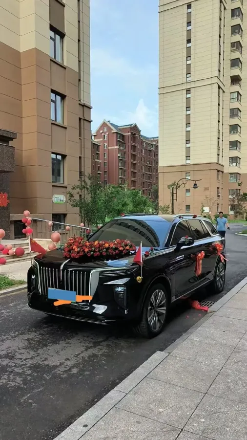 2021 HongQi E-HS9 BEV 84KWH,autocango,china used car exporter,china ev exporter,chinese used car exporter,chinese used ev exporter