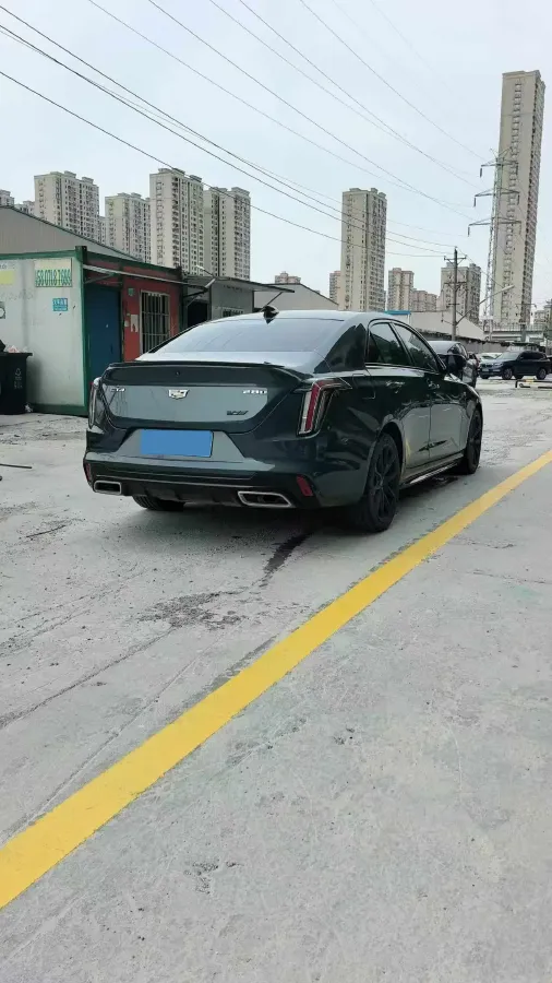 2020 Cadillac CT4 2.0T 237HP L4 8AT,autocango,china used car exporter,china ev exporter,chinese used car exporter,chinese used ev exporter