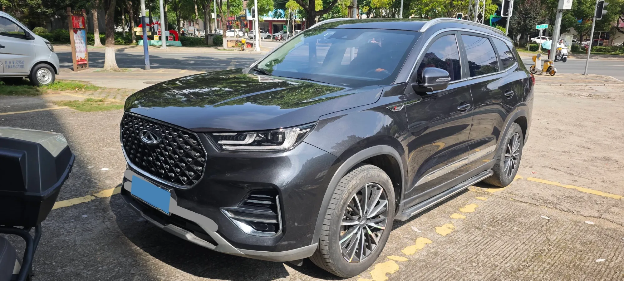 2021 Chery Tiggo 8 Plus 1.6T 197HP L4 7DCT,autocango,china used car exporter,china ev exporter,chinese used car exporter,chinese used ev exporter