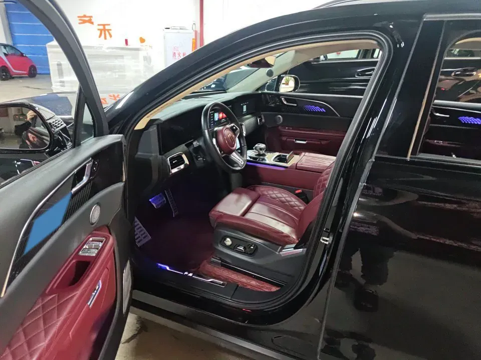 2022 HongQi E-HS9 BEV 120KWH,autocango,china used car exporter,china ev exporter,chinese used car exporter,chinese used ev exporter