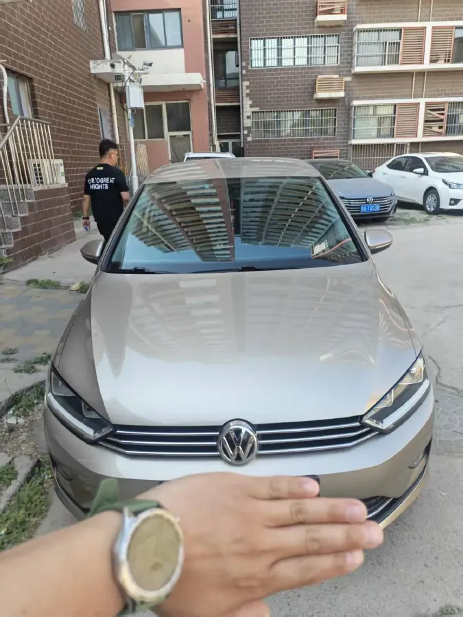 2018 Volkswagen Golf Sportsvan 1.6L 110HP L4 6AT,autocango,china used car exporter,china ev exporter,chinese used car exporter,chinese used ev exporter