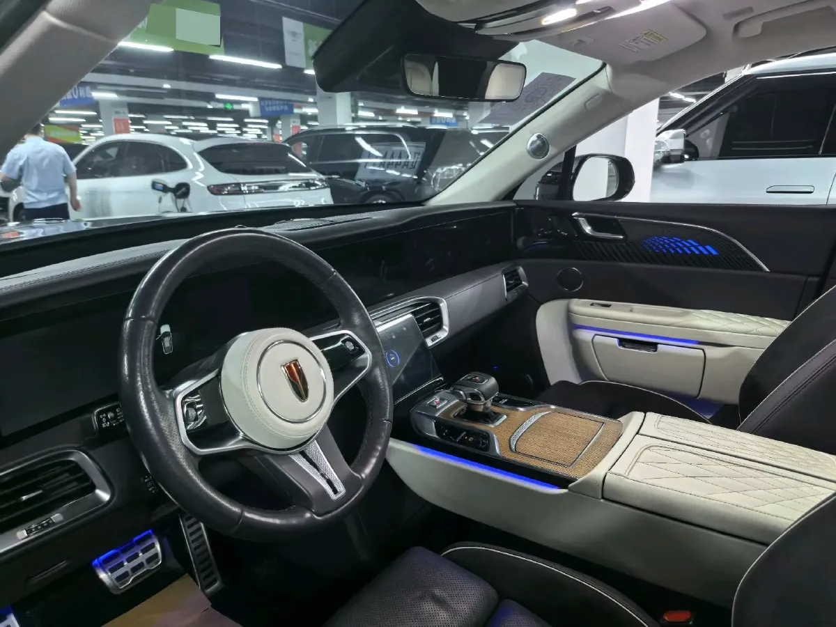 2021 HongQi E-HS9 BEV 84KWH,autocango,china used car exporter,china ev exporter,chinese used car exporter,chinese used ev exporter