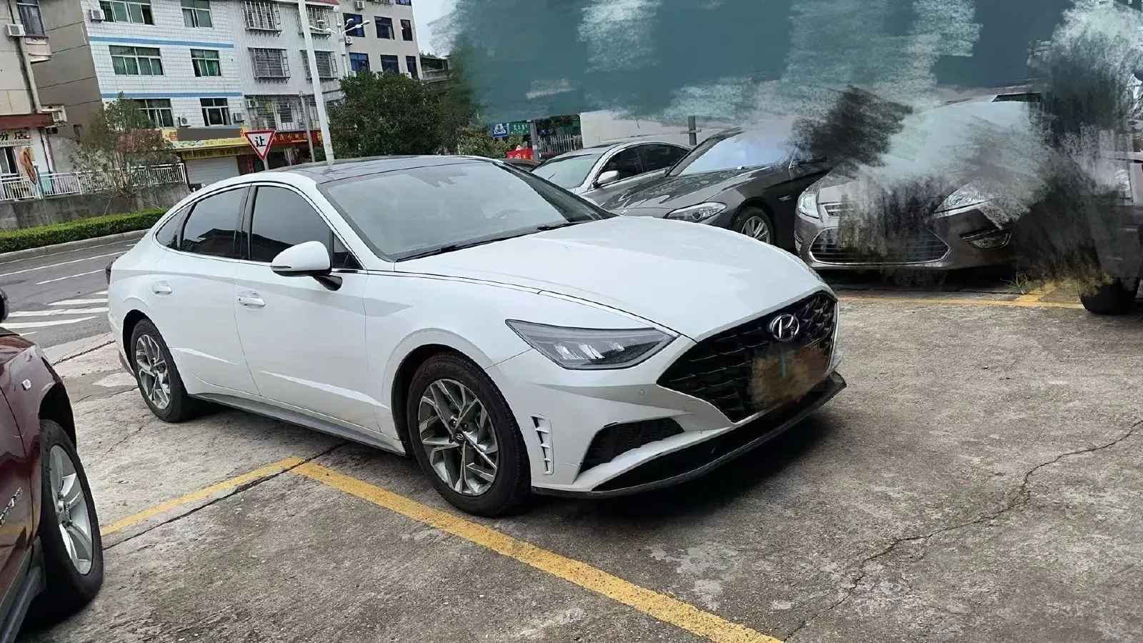 2020 Hyundai Sonata 1.5T 170HP L4 7DCT,autocango,china used car exporter,china ev exporter,chinese used car exporter,chinese used ev exporter