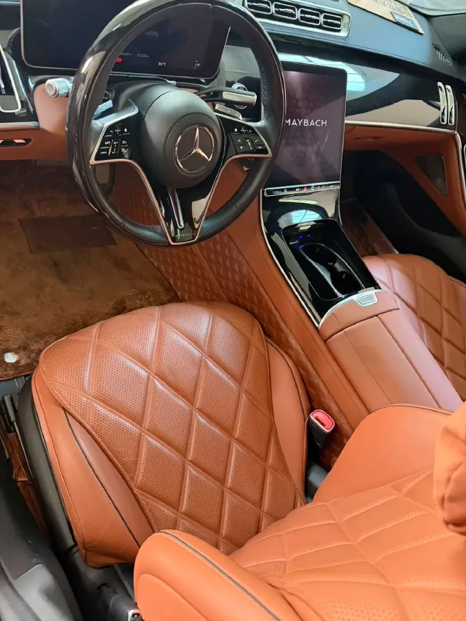 2024 Mercedes-Benz Maybach S Class 3.0T 367HP L6 9AT,autocango,china used car exporter,china ev exporter,chinese used car exporter,chinese used ev exporter
