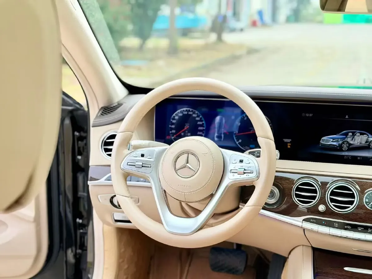 2020 Mercedes-Benz S Class 3.0T 367HP L6 9AT,autocango,china used car exporter,china ev exporter,chinese used car exporter,chinese used ev exporter