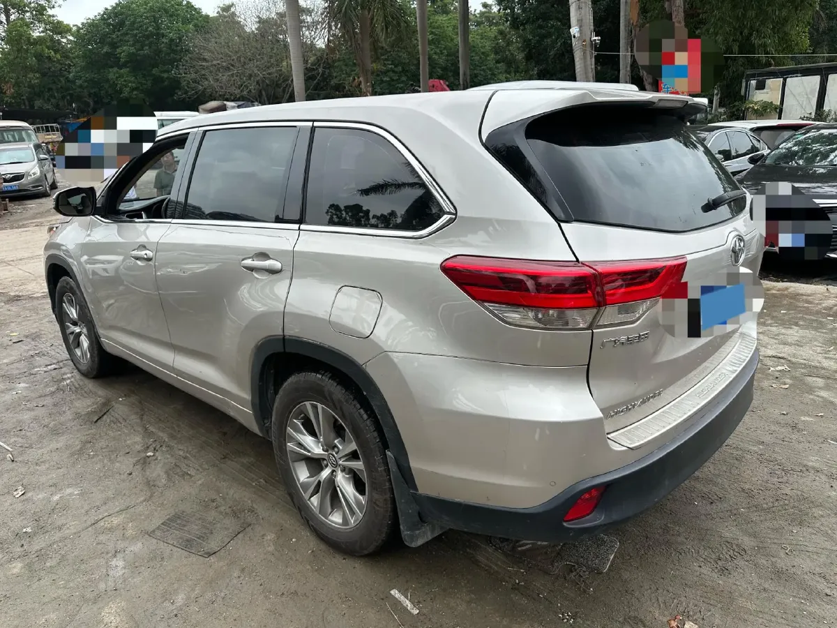 2018 Toyota Highlander 2.0T 220HP L4 6AT,autocango,china used car exporter,china ev exporter,chinese used car exporter,chinese used ev exporter