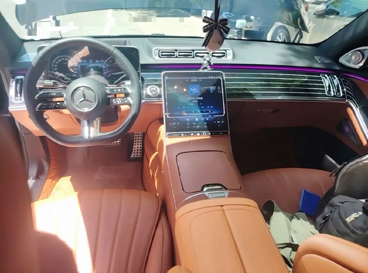 2024 Mercedes-Benz S Class 2.5T 367HP L6 9AT,autocango,china used car exporter,china ev exporter,chinese used car exporter,chinese used ev exporter