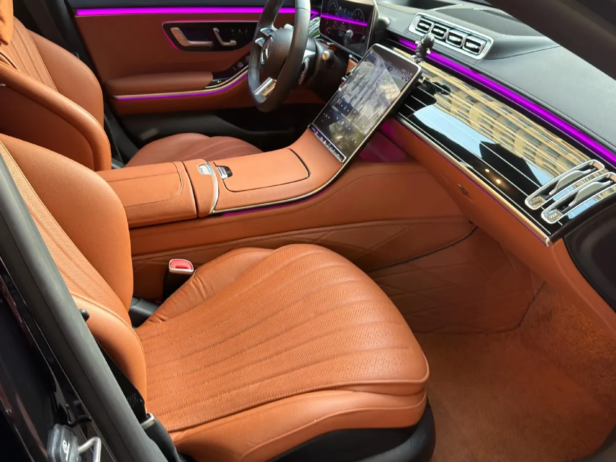 2024 Mercedes-Benz S Class 2.5T 367HP L6 9AT,autocango,china used car exporter,china ev exporter,chinese used car exporter,chinese used ev exporter