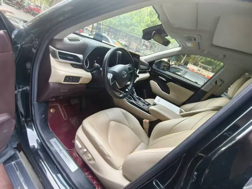 2022 Toyota Highlander 2.5L 192HP L4 E-CVT Hybrid,autocango,china used car exporter,china ev exporter,chinese used car exporter,chinese used ev exporter