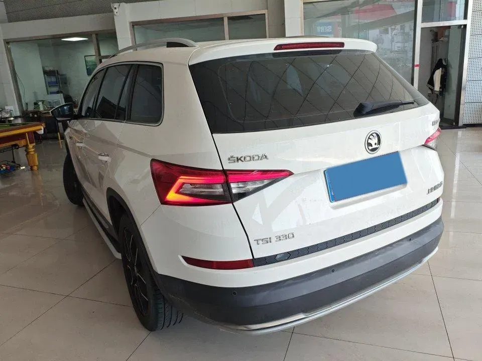 2018 Skoda Kodiak 2.0T 186HP L4 7DCT,autocango,china used car exporter,china ev exporter,chinese used car exporter,chinese used ev exporter