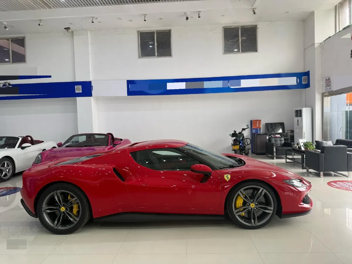 2021 Ferrari 296 3.0T 663HP V6 8DCT PHEV 7.45KWH,autocango,china used car exporter,china ev exporter,chinese used car exporter,chinese used ev exporter