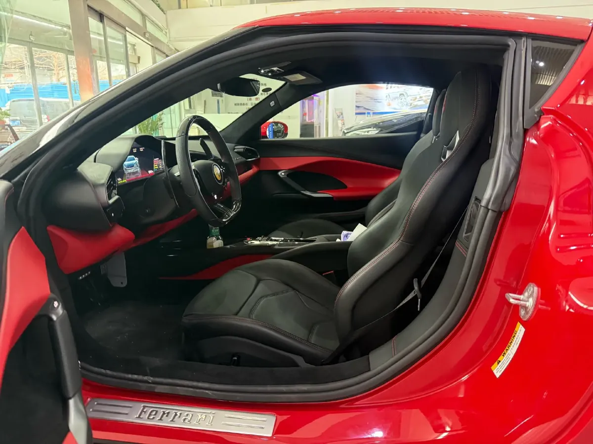 2021 Ferrari 296 3.0T 663HP V6 8DCT PHEV 7.45KWH,autocango,china used car exporter,china ev exporter,chinese used car exporter,chinese used ev exporter