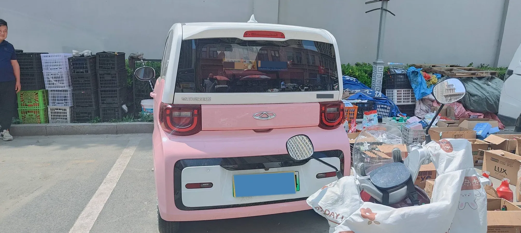 2022 Chery QQ Ice Cream BEV 9.6KWH,autocango,china used car exporter,china ev exporter,chinese used car exporter,chinese used ev exporter