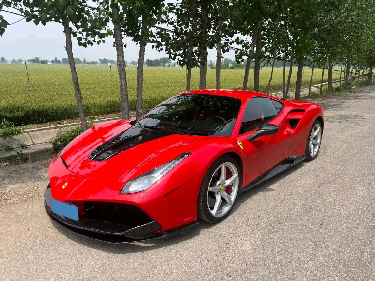 2015 Ferrari 488 3.9T 670HP V8 7DCT,autocango,china used car exporter,china ev exporter,chinese used car exporter,chinese used ev exporter