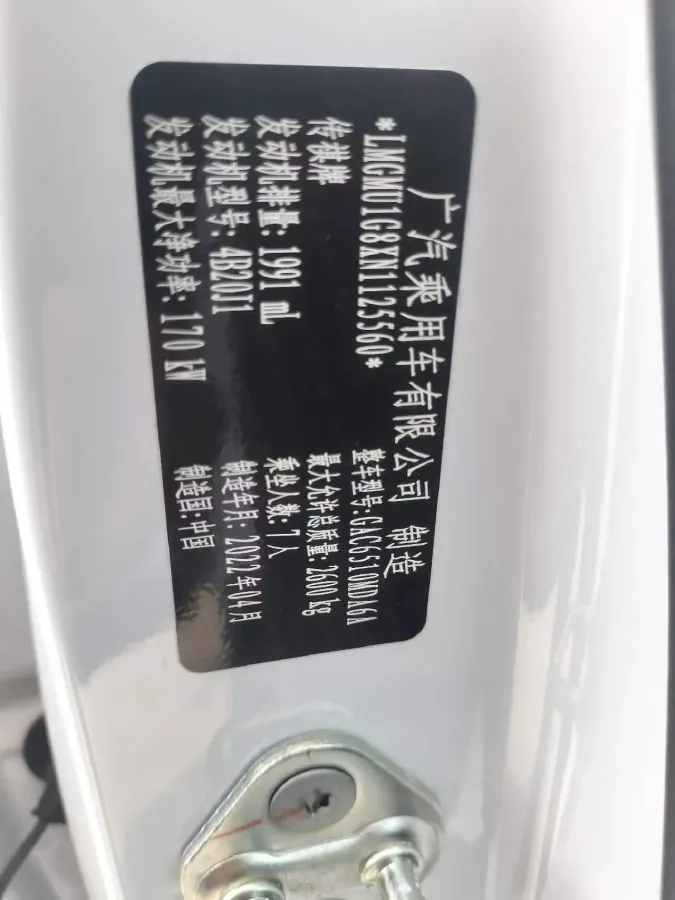 2021 GAC Trumpchi M8 2.0T 252HP L4 8AT,autocango,china used car exporter,china ev exporter,chinese used car exporter,chinese used ev exporter