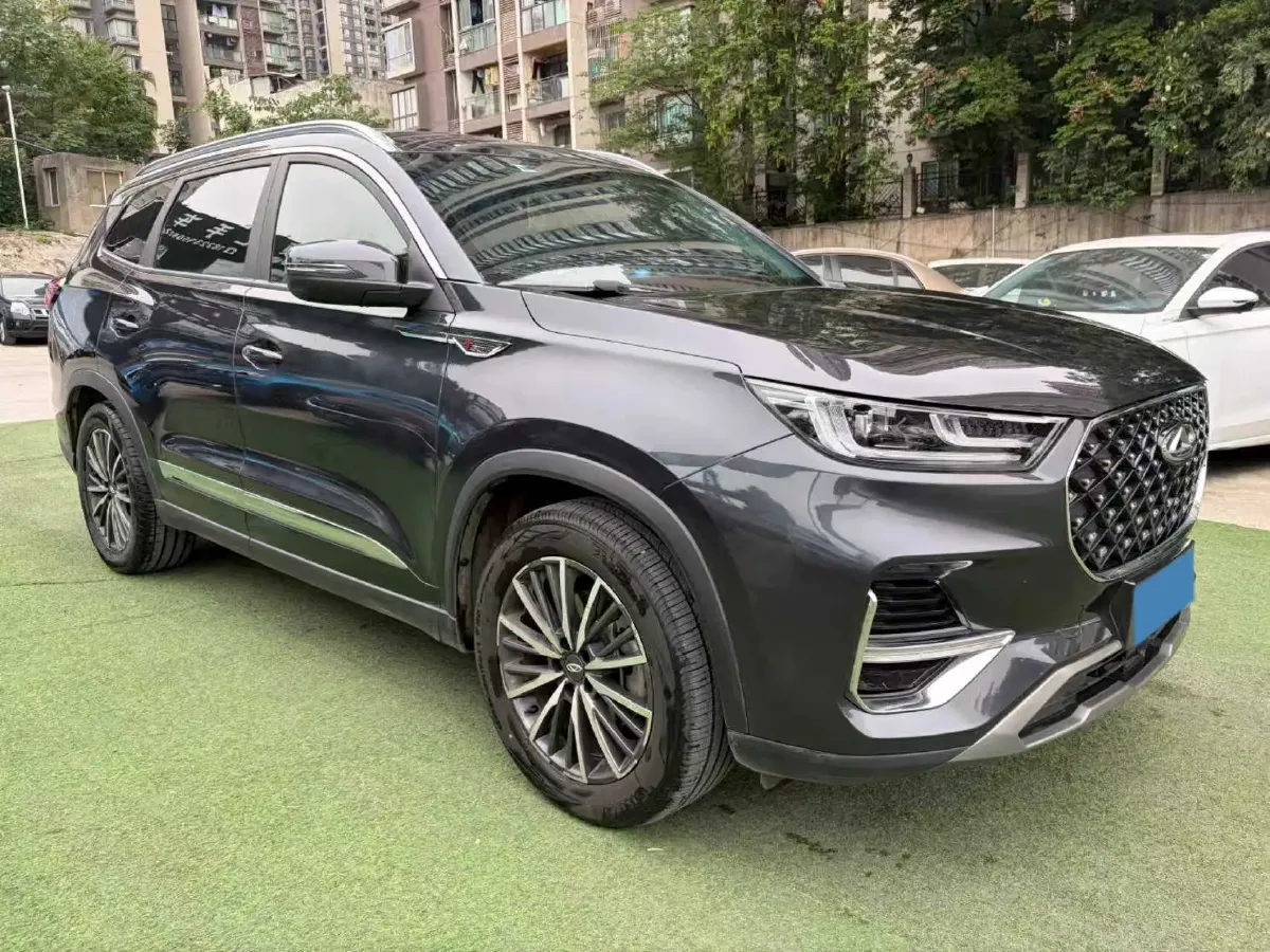 2022 Chery Tiggo 8 Plus 1.6T 197HP L4 7DCT,autocango,china used car exporter,china ev exporter,chinese used car exporter,chinese used ev exporter
