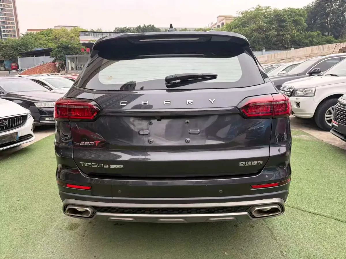 2022 Chery Tiggo 8 Plus 1.6T 197HP L4 7DCT,autocango,china used car exporter,china ev exporter,chinese used car exporter,chinese used ev exporter