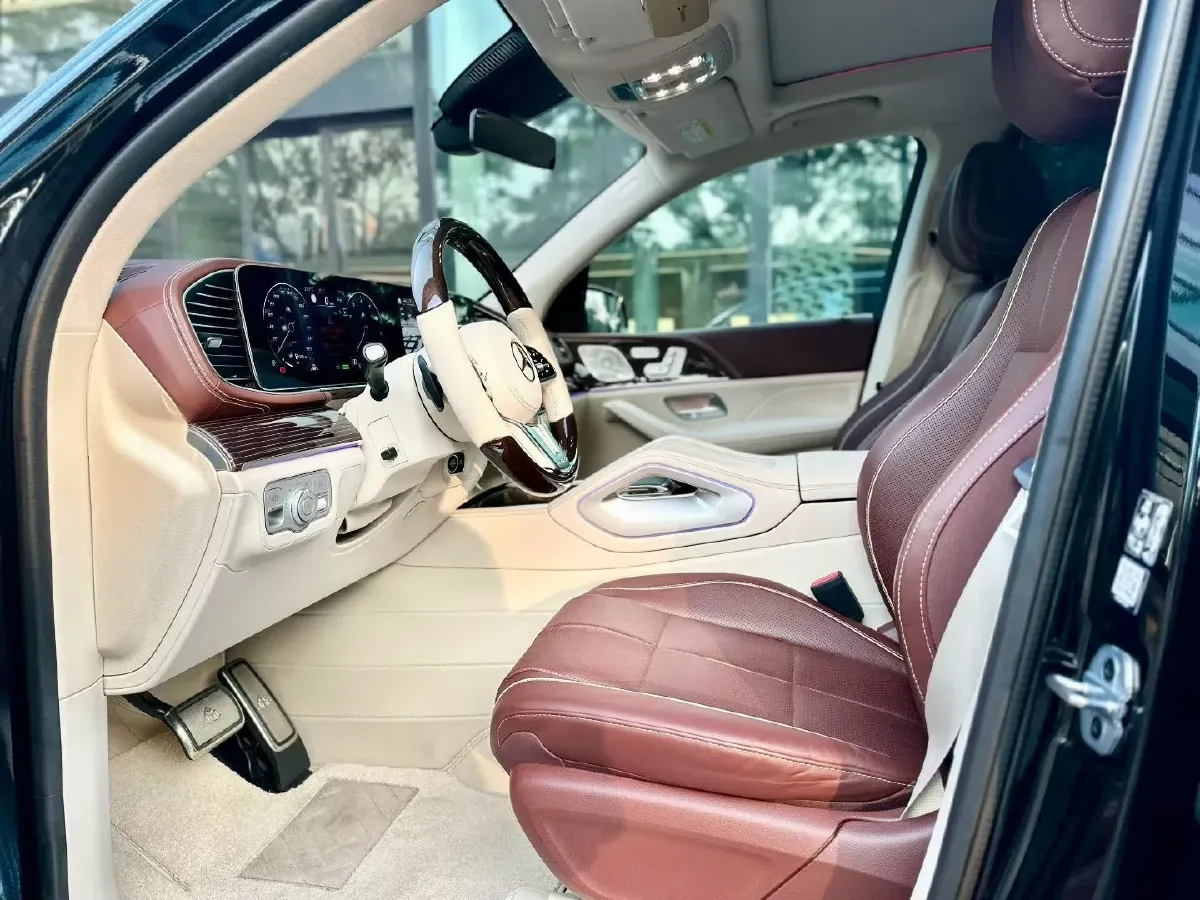 2022 Mercedes-Benz Maybach GLS 3.0T 367HP L6 9AT,autocango,china used car exporter,china ev exporter,chinese used car exporter,chinese used ev exporter