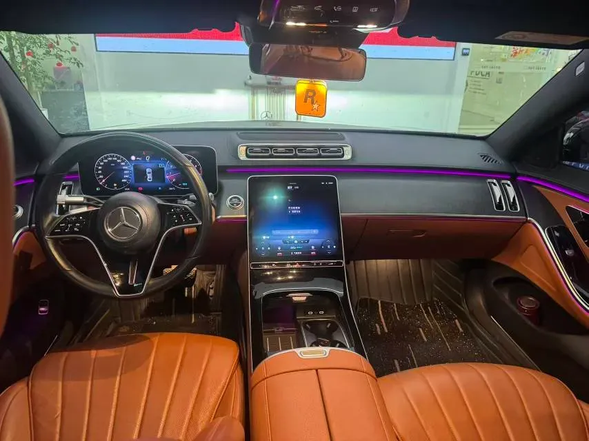 2022 Mercedes-Benz S Class 2.5T 313HP L6 9AT,autocango,china used car exporter,china ev exporter,chinese used car exporter,chinese used ev exporter