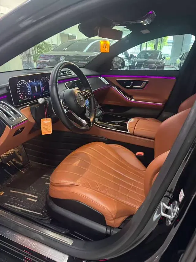 2022 Mercedes-Benz S Class 2.5T 313HP L6 9AT,autocango,china used car exporter,china ev exporter,chinese used car exporter,chinese used ev exporter