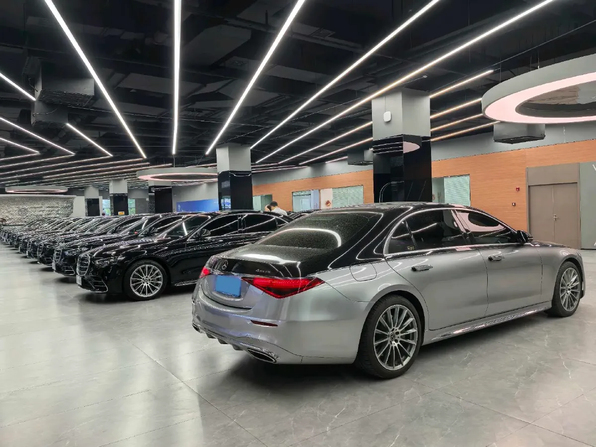 2022 Mercedes-Benz S Class 2.5T 367HP L6 9AT,autocango,china used car exporter,china ev exporter,chinese used car exporter,chinese used ev exporter