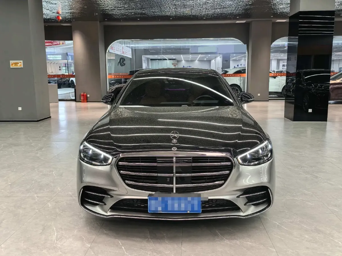 2022 Mercedes-Benz S Class 2.5T 367HP L6 9AT,autocango,china used car exporter,china ev exporter,chinese used car exporter,chinese used ev exporter