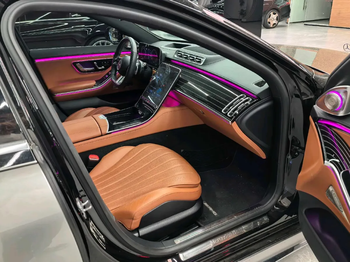 2022 Mercedes-Benz S Class 2.5T 367HP L6 9AT,autocango,china used car exporter,china ev exporter,chinese used car exporter,chinese used ev exporter