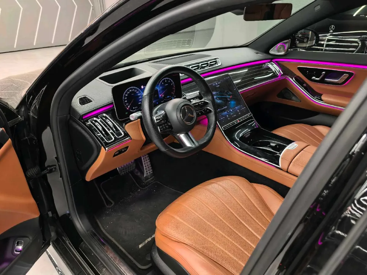 2022 Mercedes-Benz S Class 2.5T 367HP L6 9AT,autocango,china used car exporter,china ev exporter,chinese used car exporter,chinese used ev exporter