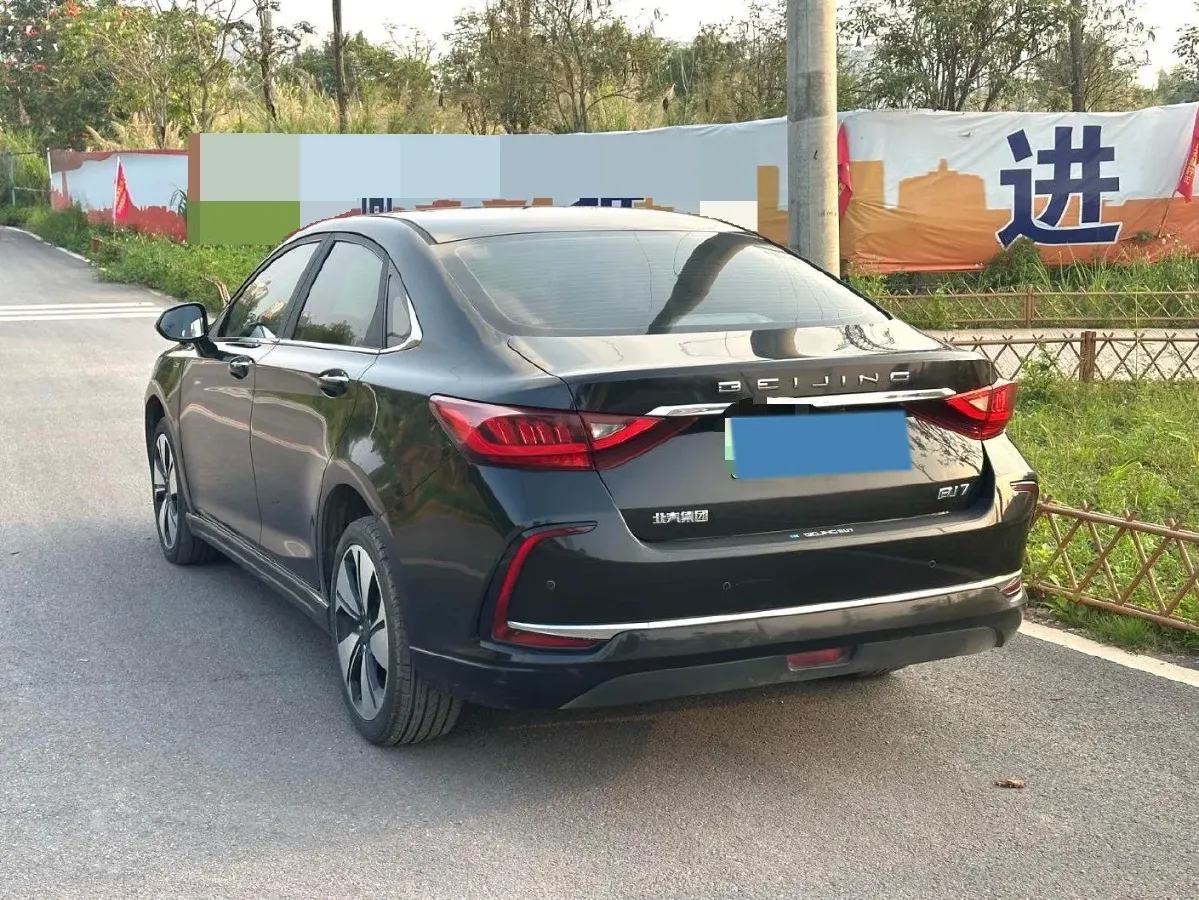 2019 BeiJing Auto EU7 BEV 60.225KWH,autocango,china used car exporter,china ev exporter,chinese used car exporter,chinese used ev exporter