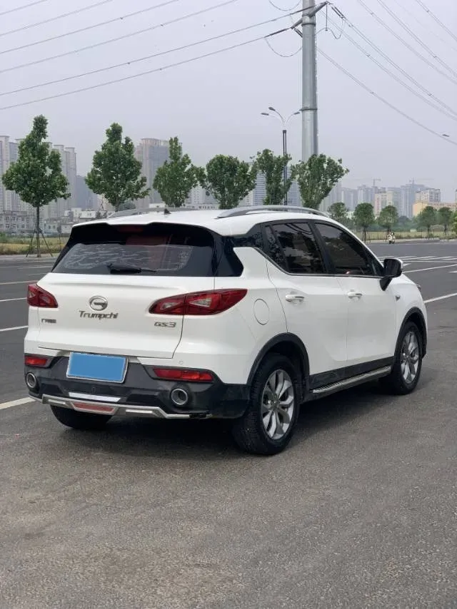 2017 GAC Trumpchi GS3 1.5L 114HP L4 6AT,autocango,china used car exporter,china ev exporter,chinese used car exporter,chinese used ev exporter