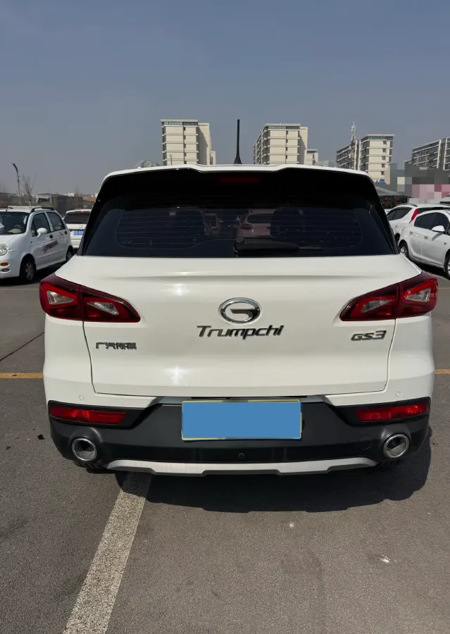 2017 GAC Trumpchi GS3 1.5L 114HP L4 6AT,autocango,china used car exporter,china ev exporter,chinese used car exporter,chinese used ev exporter