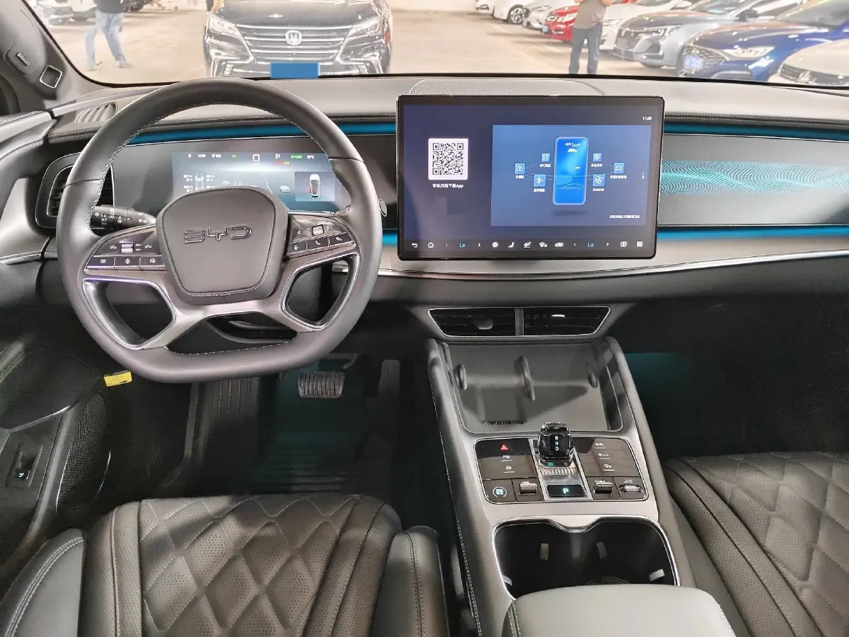 2024 BYD Sea Lion 07 BEV 80.64KWH,autocango,china used car exporter,china ev exporter,chinese used car exporter,chinese used ev exporter