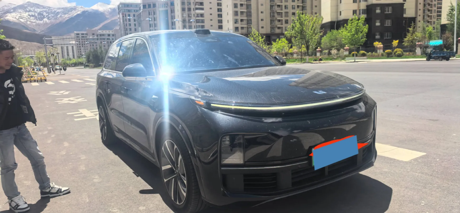 2022 Li L9 Range Extended 154HP REEV 42.6KWH,autocango,china used car exporter,china ev exporter,chinese used car exporter,chinese used ev exporter