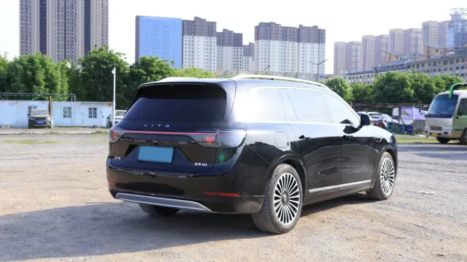 2024 AITO AITO M9 1.5T 152HP L4 REEV 42KWH,autocango,china used car exporter,china ev exporter,chinese used car exporter,chinese used ev exporter