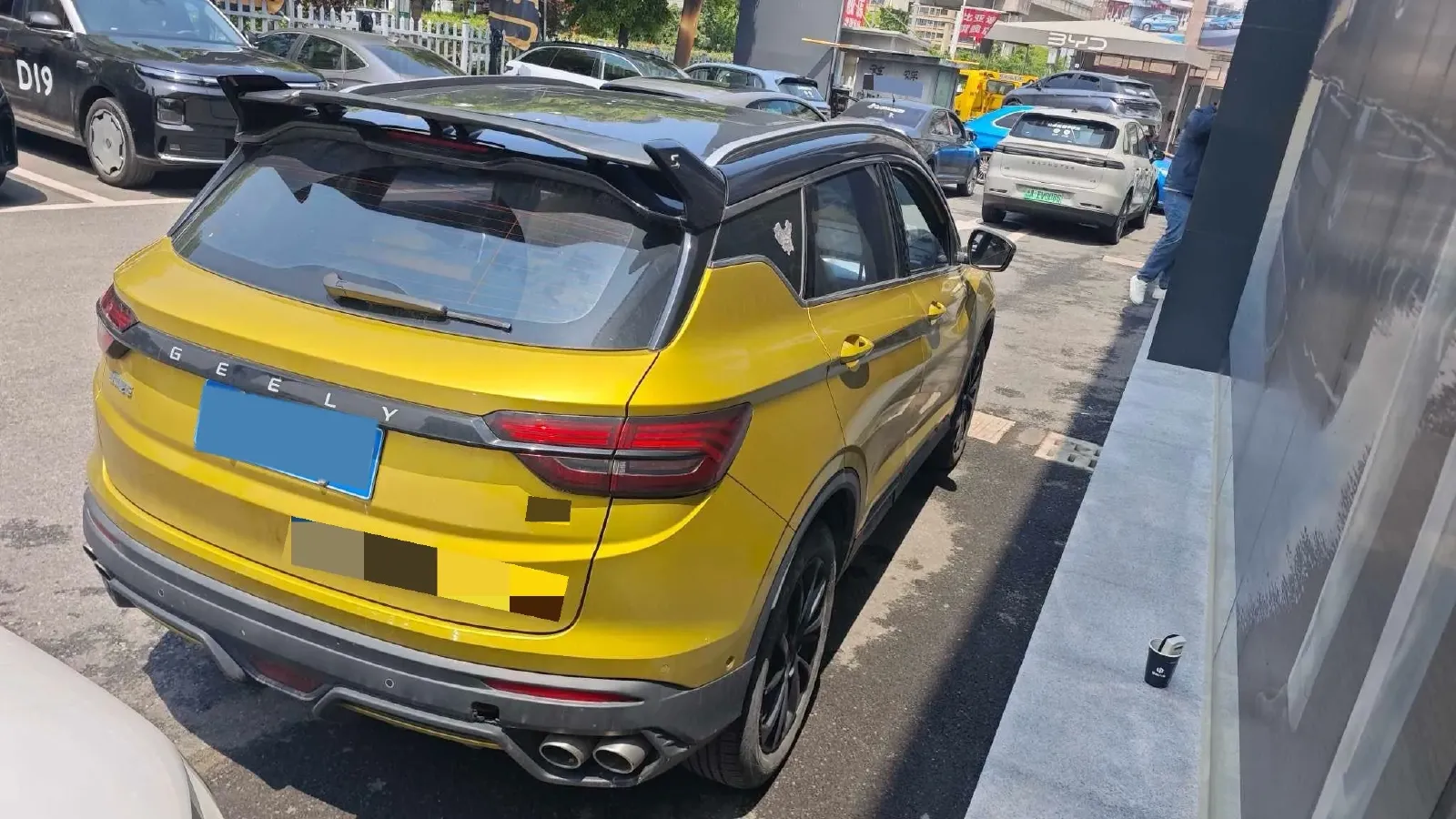 2021 Geely Coolray 1.5T 177HP L3 7DCT,autocango,china used car exporter,china ev exporter,chinese used car exporter,chinese used ev exporter