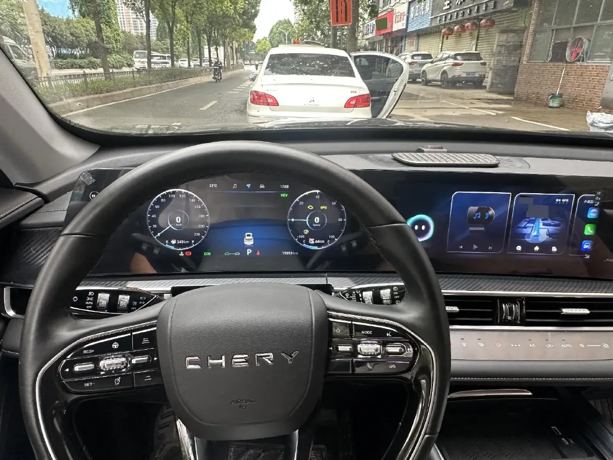 2023 Chery Tiggo 7 Plus 1.5T 156HP L4 3DHT PHEV,autocango,china used car exporter,china ev exporter,chinese used car exporter,chinese used ev exporter