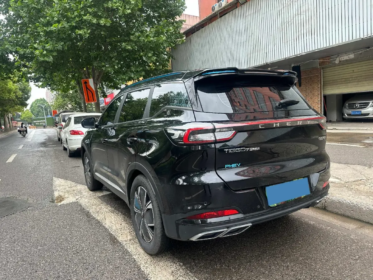 2023 Chery Tiggo 7 Plus 1.5T 156HP L4 3DHT PHEV,autocango,china used car exporter,china ev exporter,chinese used car exporter,chinese used ev exporter
