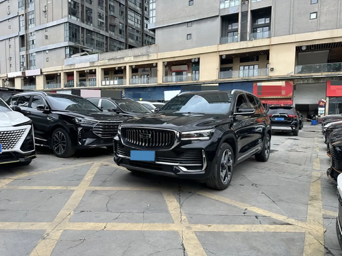 2024 Geely Monjaro 2.0T 218HP L4 7DCT,autocango,china used car exporter,china ev exporter,chinese used car exporter,chinese used ev exporter