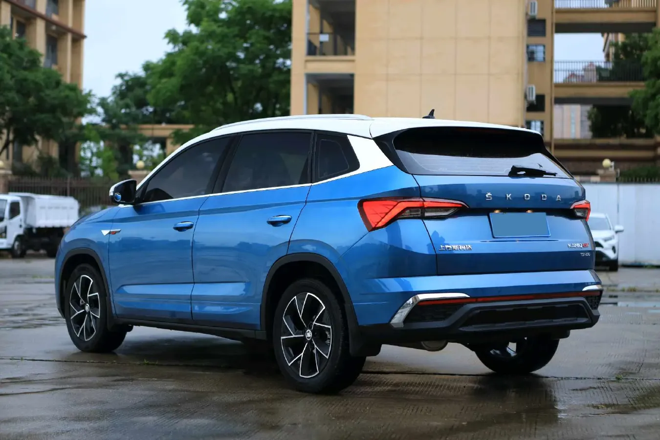 2021 Skoda Kamiq 1.2T 116HP L4 7DCT,autocango,china used car exporter,china ev exporter,chinese used car exporter,chinese used ev exporter