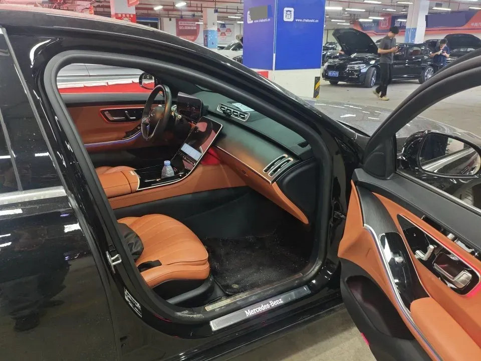 2023 Mercedes-Benz S Class 2.5T 313HP L6 9AT,autocango,china used car exporter,china ev exporter,chinese used car exporter,chinese used ev exporter