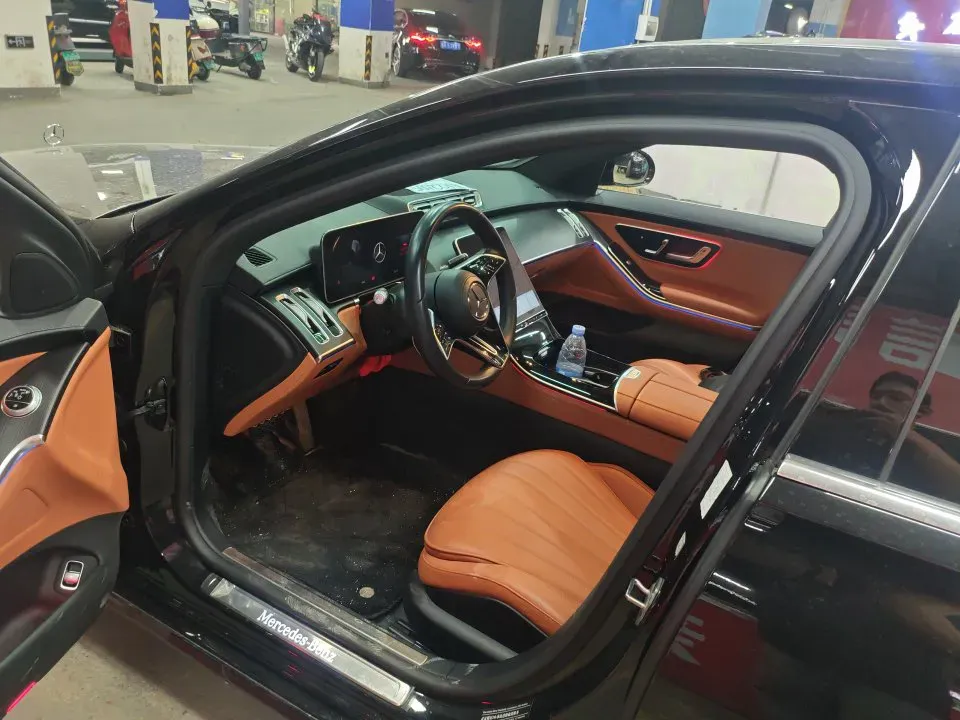 2023 Mercedes-Benz S Class 2.5T 313HP L6 9AT,autocango,china used car exporter,china ev exporter,chinese used car exporter,chinese used ev exporter