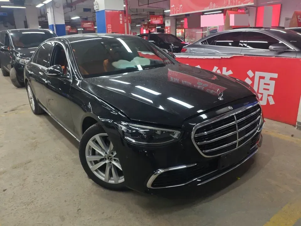 2023 Mercedes-Benz S Class 2.5T 313HP L6 9AT,autocango,china used car exporter,china ev exporter,chinese used car exporter,chinese used ev exporter